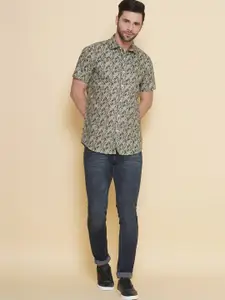 LOUIS MONARCH Men Comfort Opaque Printed Formal Shirt