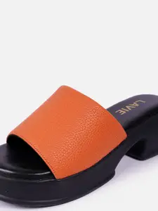 Lavie Open Toe Block Heels