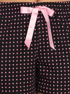 Nite Flite Women Pack Of 2 Printed Cotton Lounge Shorts