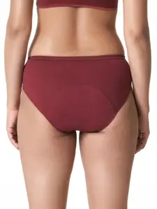 BLOSSOM Reusable Cotton Period Panties With PU-Coated Inner Lining_HAPPY PERIOD 2 PACK