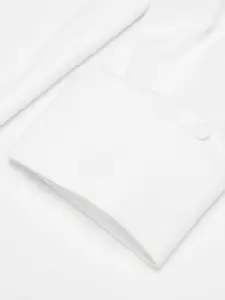 MANGO Solid Single-Breasted Blazer