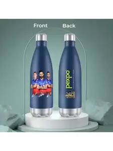 Pexpo Blue Single Stainless Steel Double Wall Vacuum Water Bottle