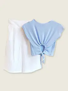 INCLUD Girls Top With Elasticated Trouser