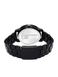 LOREM Men Printed Round Analogue Watch LR107-A