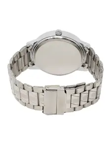LOREM Men Embellished Stainless Steel Bracelet Style Straps Analogue Watch LR104-A