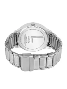 LOREM Men Dial & Stainless Steel Bracelet Style Straps Analogue Watch LR101-A