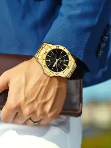 LOREM Men Bracelet Style Straps Analogue Watch LR132-A