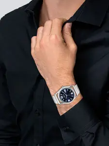 LOREM Men Stainless Steel Bracelet Style Straps Analogue Watch LR154-A