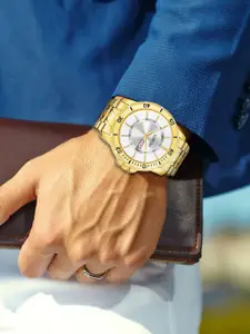 LOREM Men Bracelet Style Straps Analogue Watch LR133-A