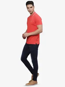 t-base Men Polo Collar T-shirt