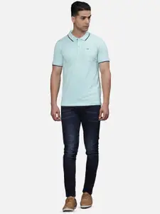 t-base Men Polo Collar Pockets T-shirt