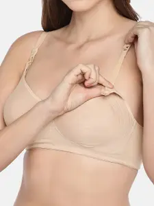Inner Sense Pack of 2 Full Coverage Anti Odour Maternity Bras with Anti Microbial