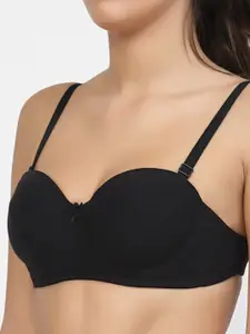 Inner Sense Organic Cotton Padded Underwired Strapless and Backless Bra