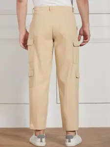 Dennis Lingo Men Loose Fit Stretchable Cargo Trousers