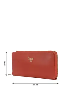 Baggit Women Textured Zip Around Wallet