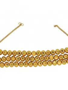 Binnis Wardrobe Gold-Plated Anti-Tarnish Antique Necklace