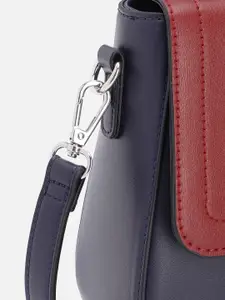 Allen Solly Colourblocked Structured Satchel