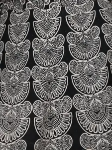 Exotic India  Printed Cotton Wrap Type Mini Skirts