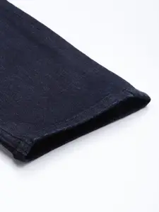 Nautica Men Slim Fit Light Fade Whiskers and Chevrons Stretchable Jeans