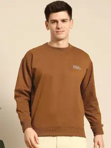 Mast & Harbour Drop-Shoulder Sleeves Sweatshirt