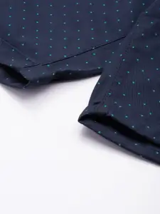 Louis Philippe Sport Men Printed Slim Fit Chino Shorts