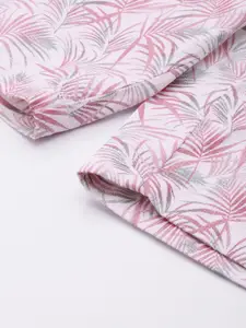 Louis Philippe Sport Men Tropical Printed Slim Fit Chino Shorts