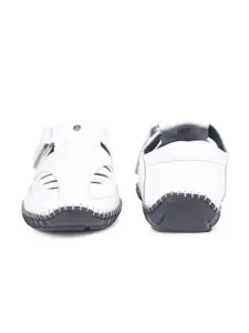 Liberty Leather Shoe-Style Sandals