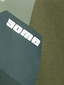 Forca by Lifestyle Printed Round Neck Short Sleeves Cotton T-shirt