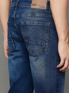 Fame Forever by Lifestyle Men Straight Fit Mid-Rise Clean Look Cotton Light Fade Jeans