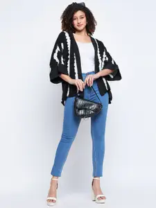 BAESD Tie & Dyed Front Open Shrug