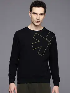 HRX by Hrithik Roshan Brand Logo Printed Outdoor Training Sweatshirt