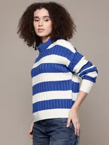 The Roadster Lifestyle Co. Striped Sweaters
