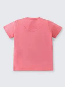 Nite Flite Girls Graphic Printed Pure Cotton Night suit