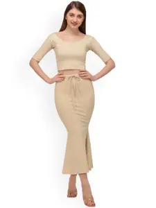 Mehrang Slim Fit Saree Shapewear