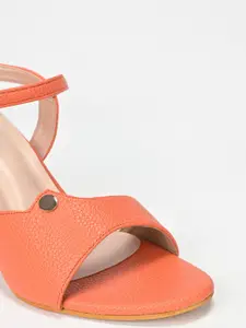 SCENTRA Open Toe Block Heels