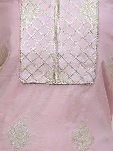 Meena Bazaar Woven Design Unstitched Dress Material