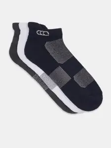 Ajile by Pantaloons Men Pack of 3 Patterned Ankle-Length Socks
