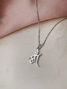 MANNASH 925 Sterling Silver Rhodium Plated Pendant