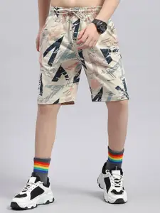 Monte Carlo Boys Abstract Printed Pure Cotton T-shirt with Shorts