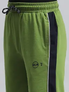 Monte Carlo Boys Mid-Rise Cotton Track Pant