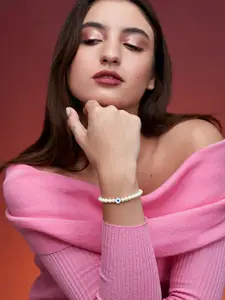 MINUTIAE Women Crystals Studded Bracelet