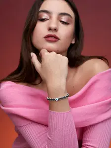 MINUTIAE Brass Crystals Bracelet