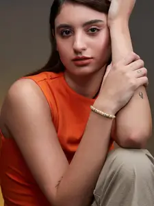 MINUTIAE Silver-Plated Link Bracelet