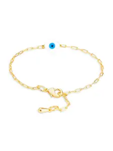 MINUTIAE Crystals Gold-Plated Link Bracelet