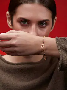 MINUTIAE Gold-Plated Link Bracelet