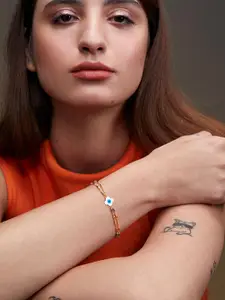 MINUTIAE Gold-Plated Link Bracelet