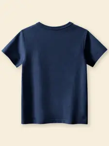 INCLUD Boys Graphic Printed Round Neck T-shirt