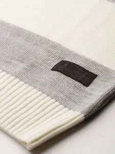 The Roadster Lifestyle Co. Striped Pullover with Henley Neck