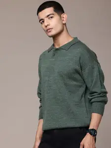 The Roadster Lifestyle Co. Drop-Shoulder Polo Pullover