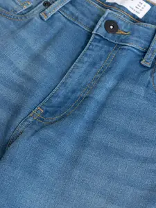 Snitch Men Clean Look Skinny Fit Light Fade Stretchable Jeans